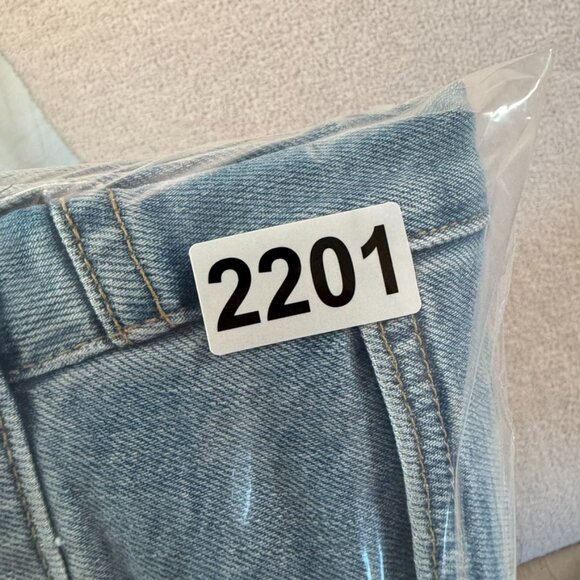 Frank & Eileen Monaghan High Rise Straight Leg Crop Mom Jeans Preppy Sz 26 NWOT - Picture 13 of 13